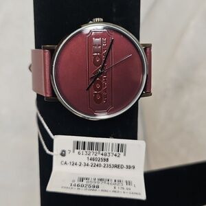 Coach Charles Stainless Steel Quartz Watch